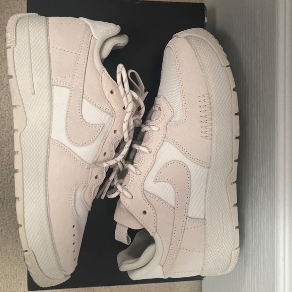 Nike Women's Air Force 1 Wild Phantom - Light Orewood Brown SIZE 7 - Picture 3 of 4